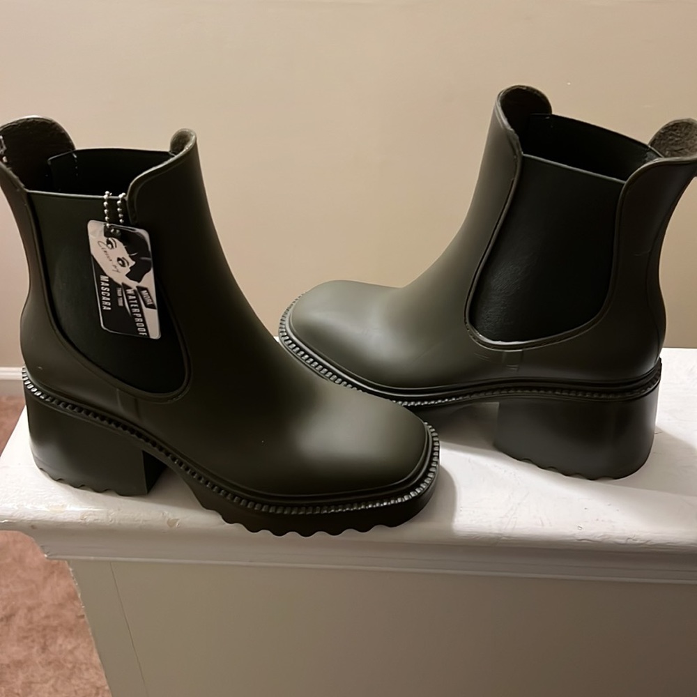 KATINA sage rain boots